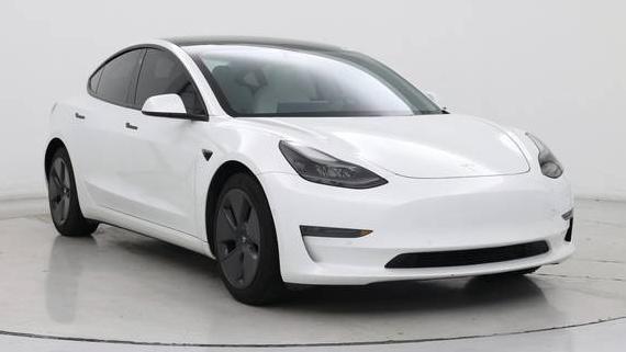 TESLA MODEL 3 2021 5YJ3E1EA0MF873227 image